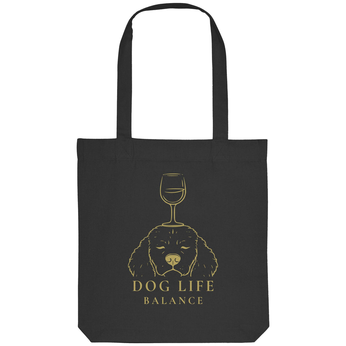 Dog Life Balance - Pudel - Organic Tote-Bag