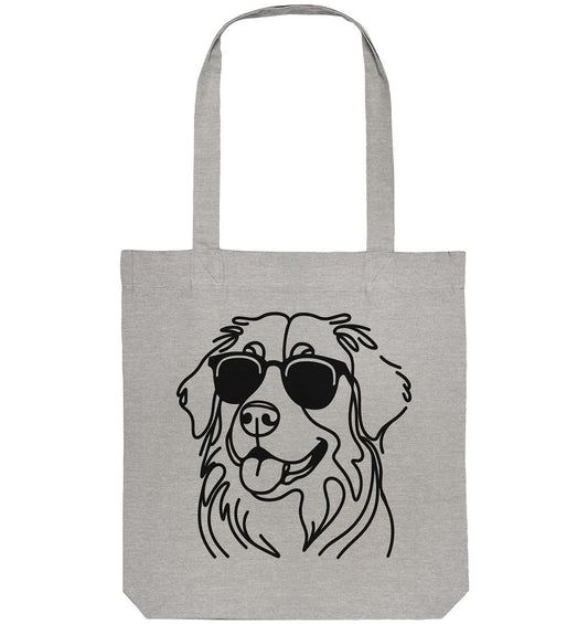 Line Art - Cooler Berner Sennenhund - Organic Tote-Bag