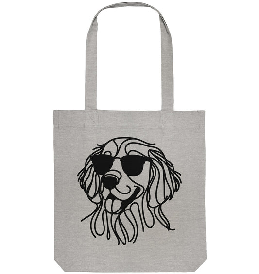 Line Art - Cooler English Setter - Organic Tote-Bag