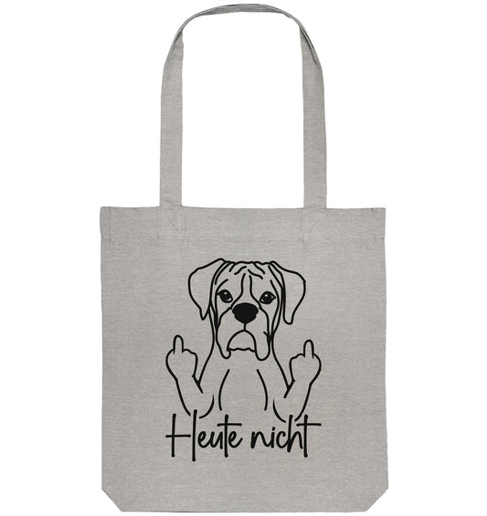 Heute nicht - Boxer - Organic Tote-Bag