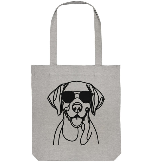 Line Art - Cooler Deutsch Kurzhaar - Organic Tote-Bag