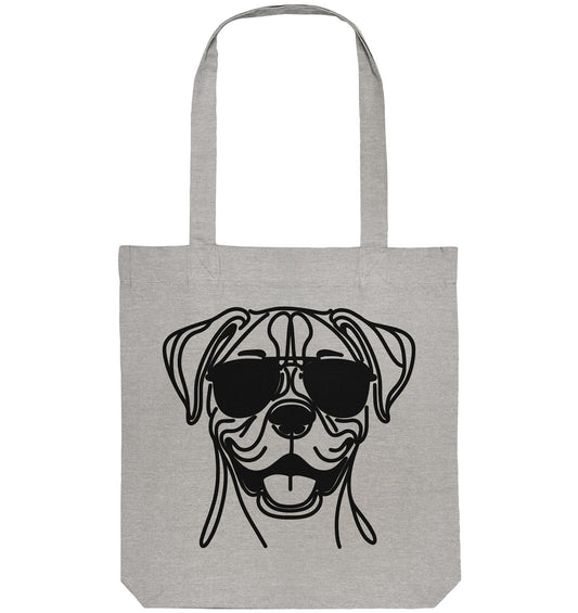 Line Art - Cooler Boxer - Organic Tote-Bag