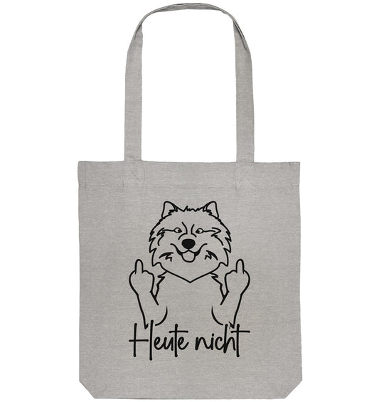 Heute nicht - Wolfsspitz - Organic Tote-Bag