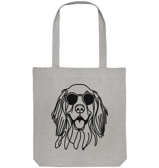 Line Art - Cooler Gordon Setter - Organic Tote-Bag