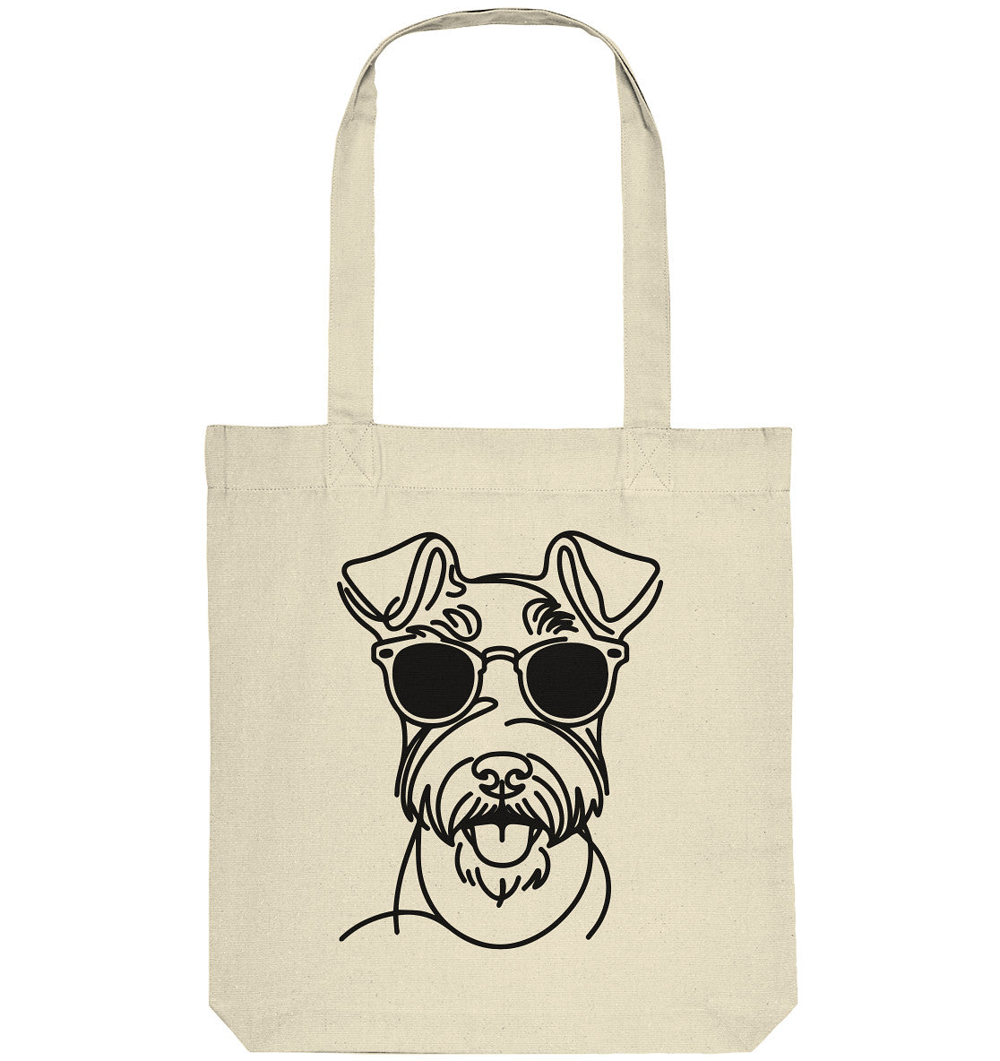 Line Art - Cooler Irish Terrier - Organic Tote-Bag