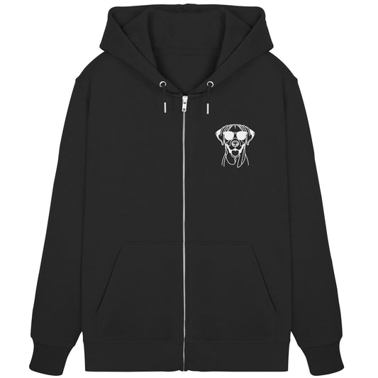 Line Art - Cooler Rhodesian Ridgeback - Organic Zipper