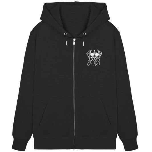 Line Art - Cooler Nova Scotia Duck Tolling Retriever - Organic Zipper