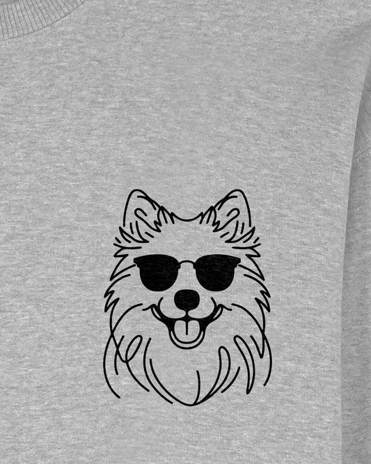 Motiv nah - Line Art - Cooler Islandhund