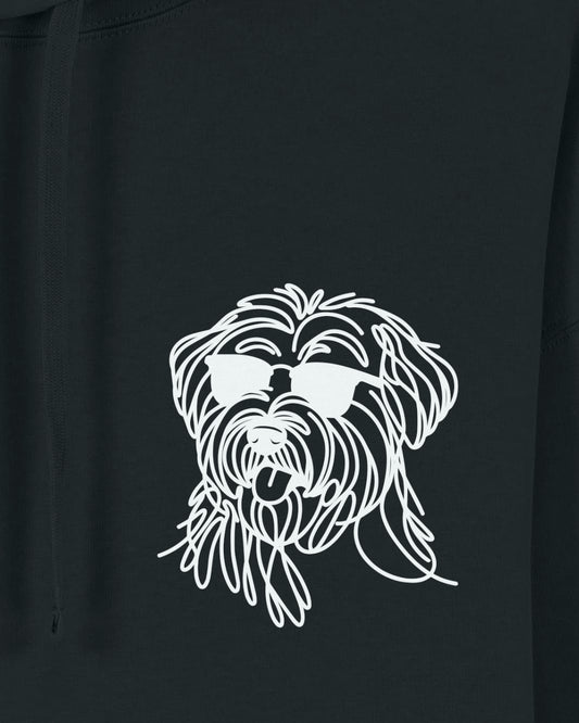 Line Art - Cooler Briard - Motiv