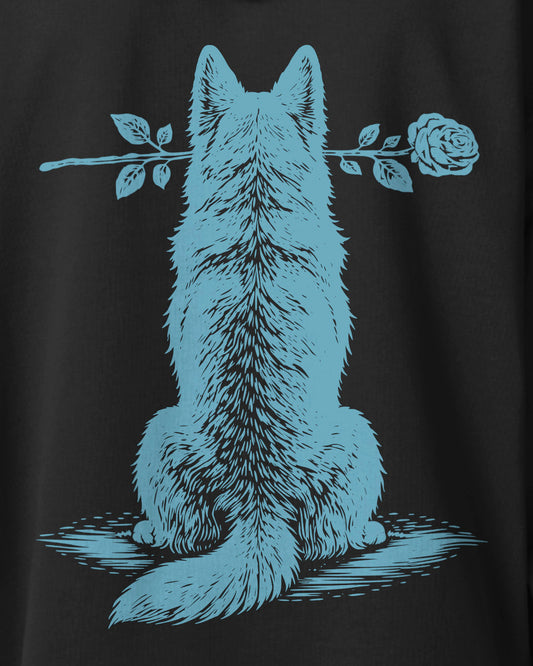 Motiv nah - Silent Loyalty - Weißer Schäferhund