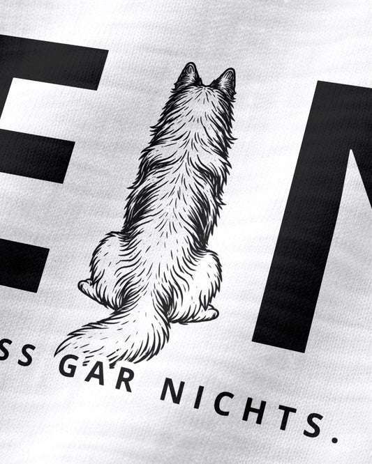 Motiv nah - Nein.Ich muss gar nichts. - Altdeutscher Schäferhund