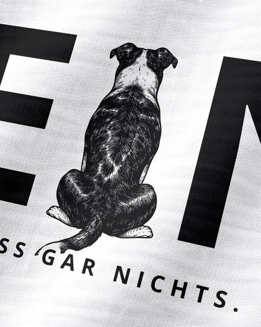 Nein. Ich muss gar nichts. - Amstaff - Detailaufnahme