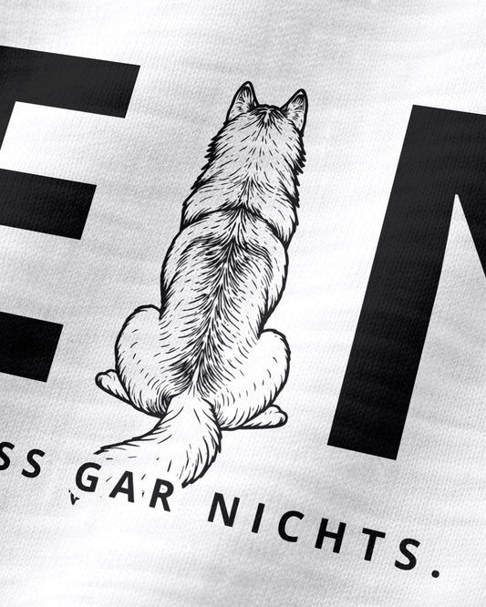 Motiv nah - Nein. Ich muss gar nichts. - Husky