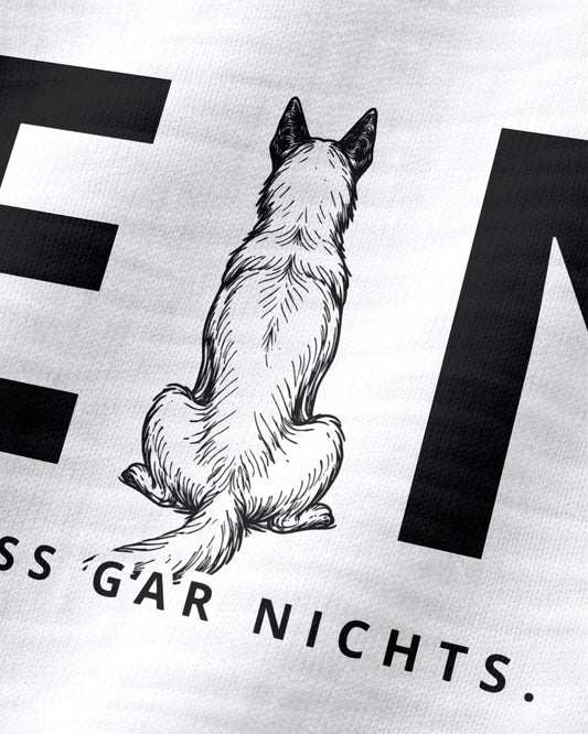 Motiv nah - Nein.Ich muss gar nichts. - Malinois