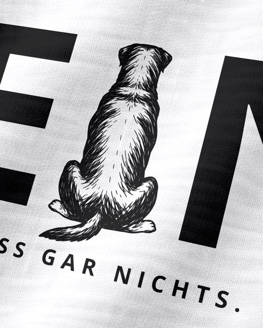 Nein. Ich muss gar nichts. - Rottweiler - Detailaufnahme