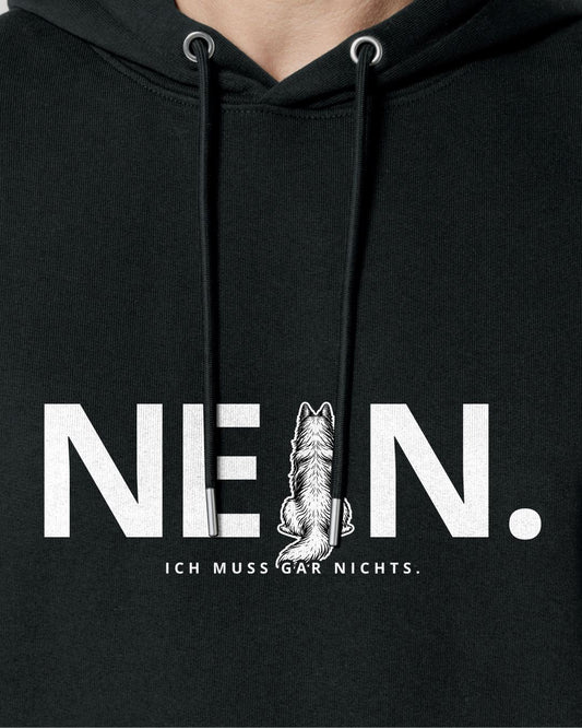 Motiv nah - Nein.Ich muss gar nichts. - Altdeutscher Schäferhund