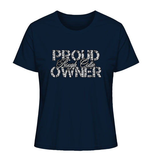 Proud Rough Collie Owner - Ladies Organic Shirt - Multitalenty