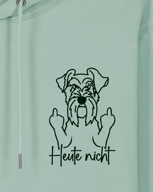 Heute nicht - Schnauzer - Motiv