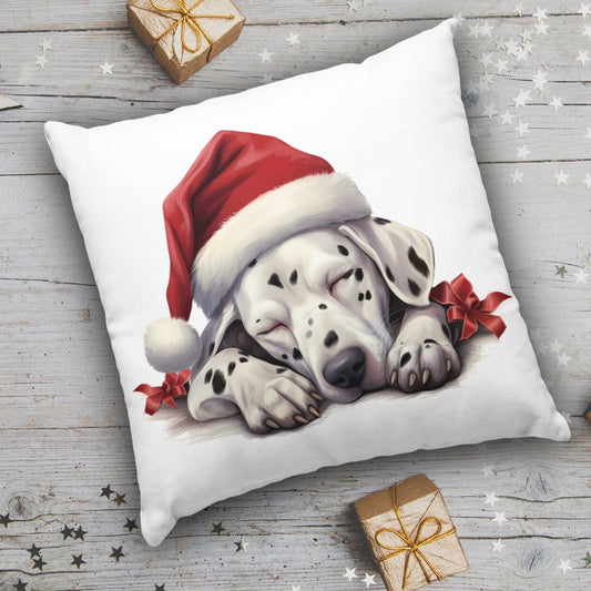 X-mas Dalmatiner - Kissen 40x40cm