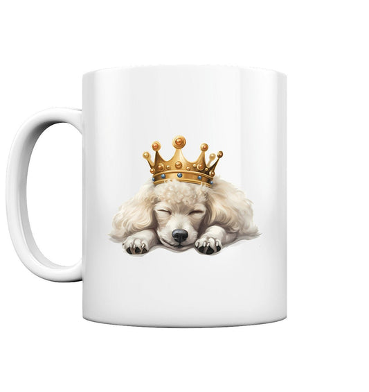 Schlafender Pudel - Tasse glossy - Multitalenty