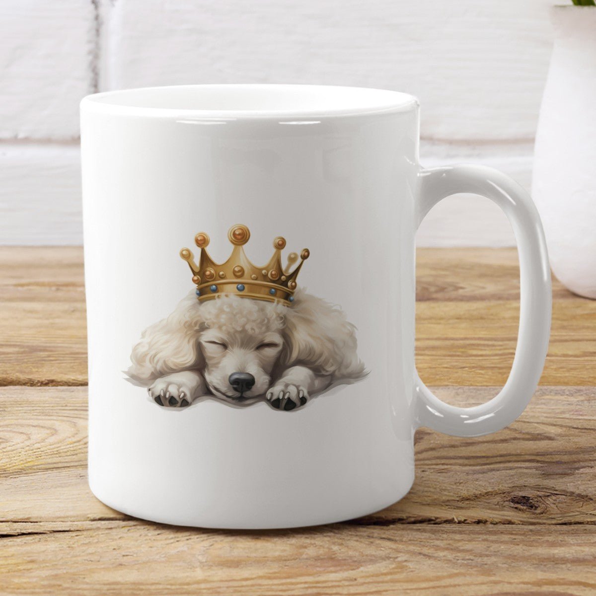 Schlafender Pudel - Tasse glossy - Multitalenty