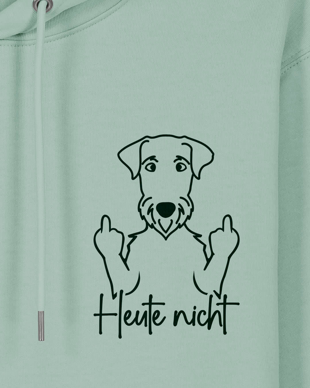 Heute nicht - Airedale Terrier - Motiv