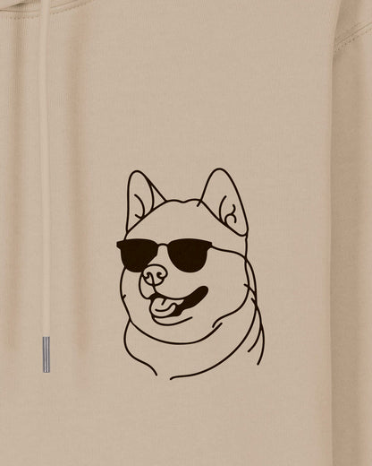 Motiv nah - Line Art - Cooler Akita