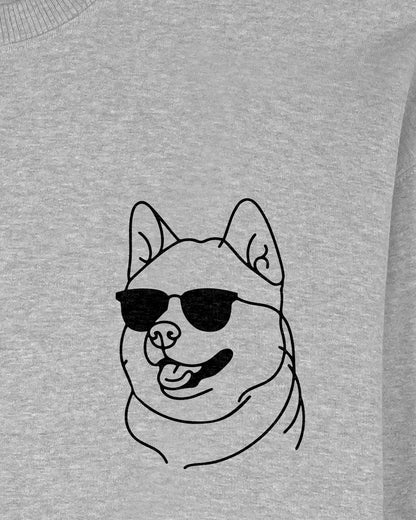 Motiv nah - Line Art - Cooler Akita