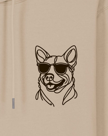 Line Art - Cooler Australian Cattle Dog - Motiv