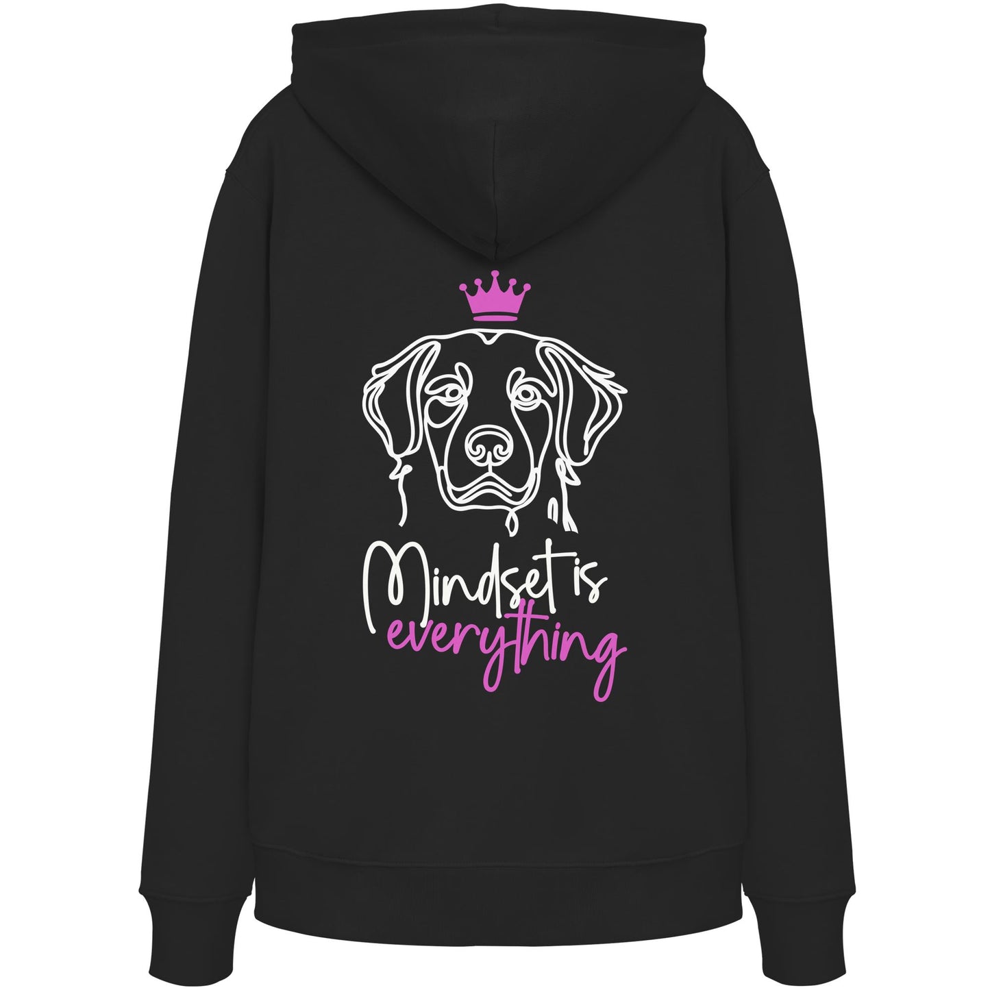 Golden Retriever - Mindset is everything - Organic Hoodie