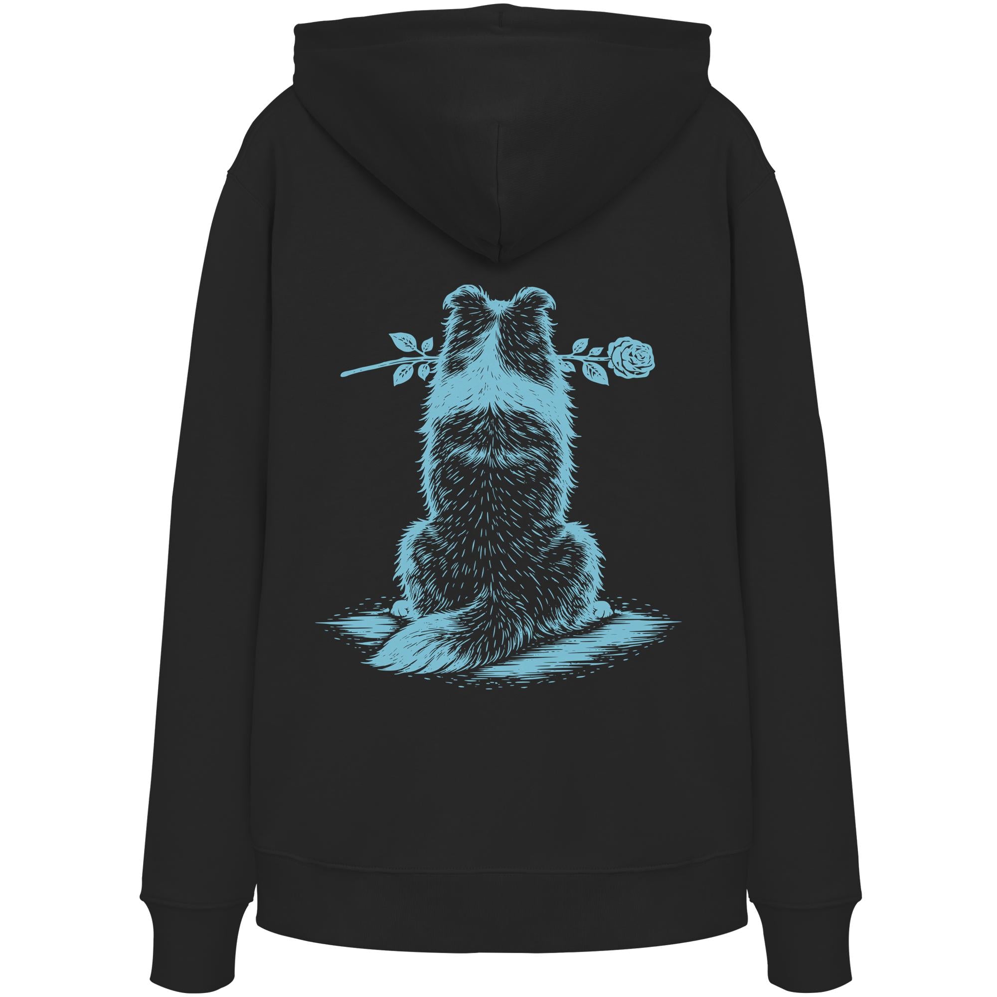 Silent Loyalty - Shetland Sheepdog - Organic Hoodie