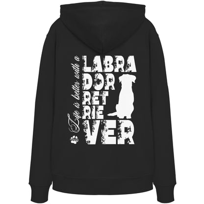 Life is better with a Labrador Retriever - Organic Hoodie