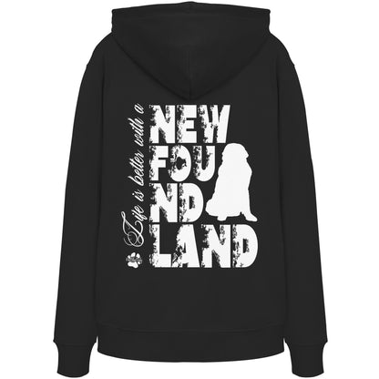Life is better with a Newfoundland - Organic Hoodie
