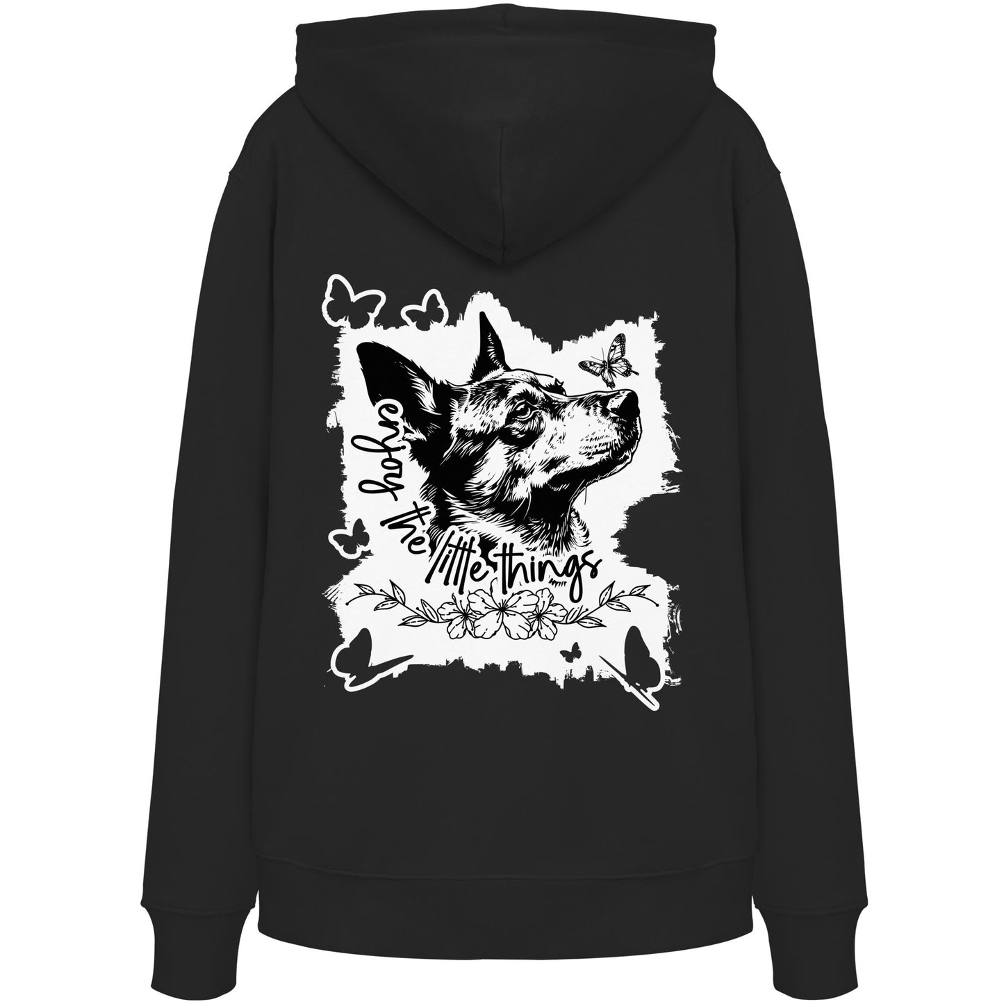 Australian Cattle Dog - enjoy the little things - Organic Hoodie
