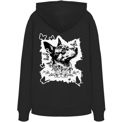Australian Cattle Dog - enjoy the little things - Organic Hoodie