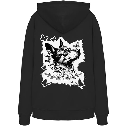 Australian Cattle Dog - enjoy the little things - Organic Hoodie