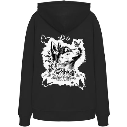 Shiba Inu - enjoy the little things - Organic Hoodie