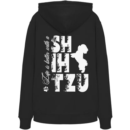Life is better with a Shih Tzu - Organic Hoodie