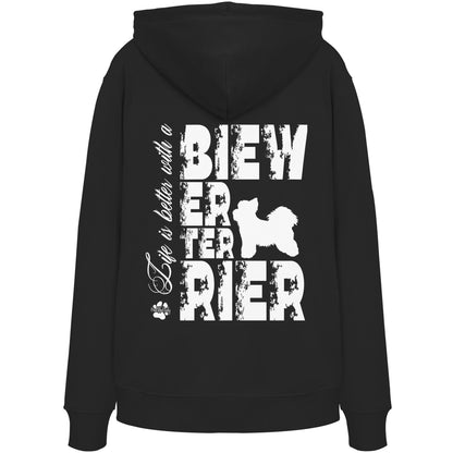 Life is better with a Biewer Terrier - Organic Hoodie