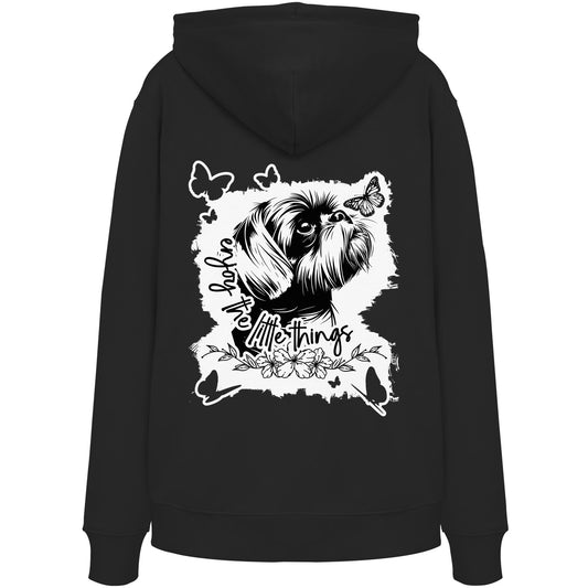 Shih Tzu - enjoy the little things - Organic Hoodie