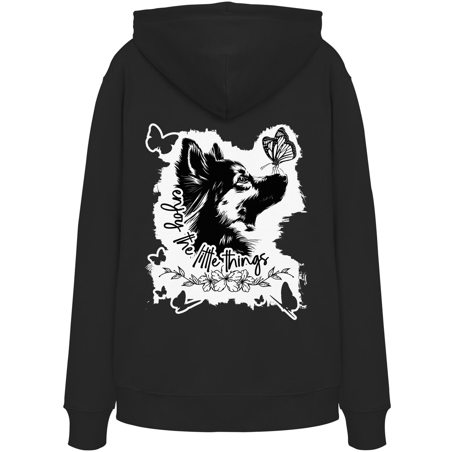 Wolfsspitz - enjoy the little things - Organic Hoodie