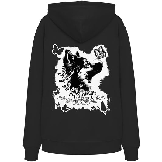 Wolfsspitz - enjoy the little things - Organic Hoodie