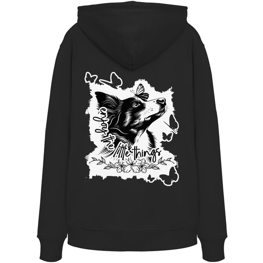 Border Collie - enjoy the little things - Organic Hoodie