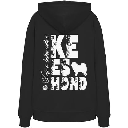 Life is better with a Keeshond - Organic Hoodie