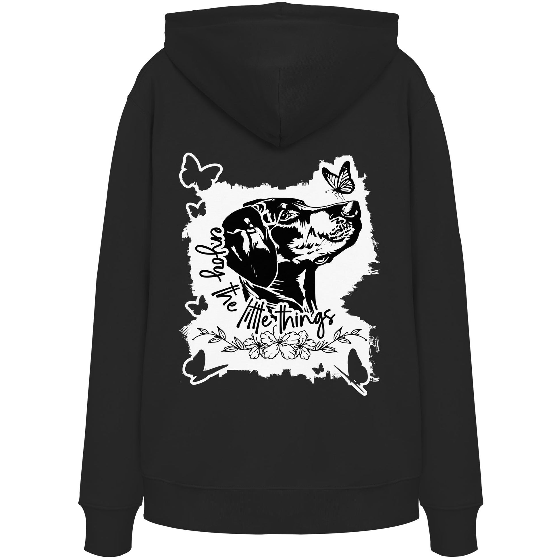 Dobermann - enjoy the little things - Organic Hoodie