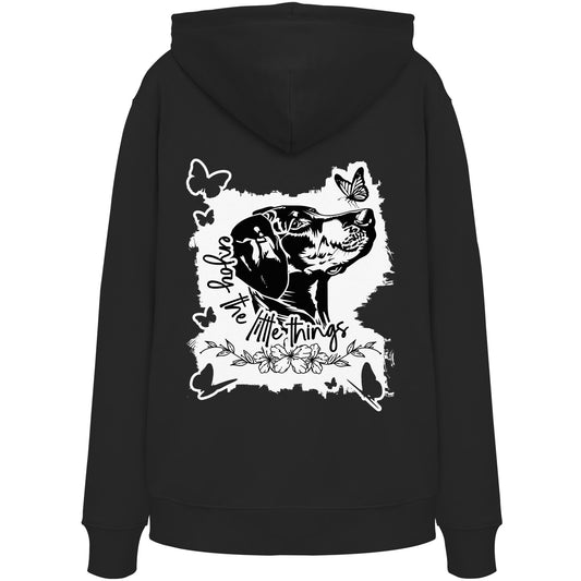 Dobermann - enjoy the little things - Organic Hoodie