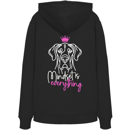 Deutsche Dogge - Mindset is everything - Organic Hoodie