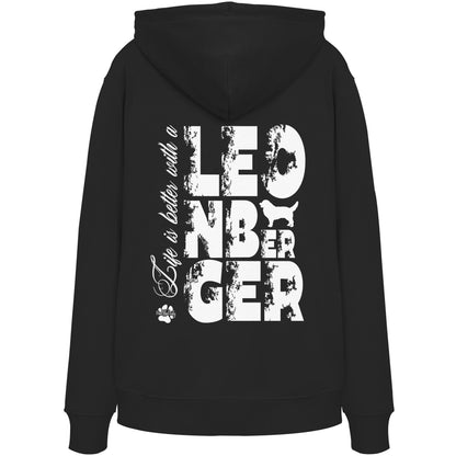 Life is better with a Leonberger - Organic Hoodie