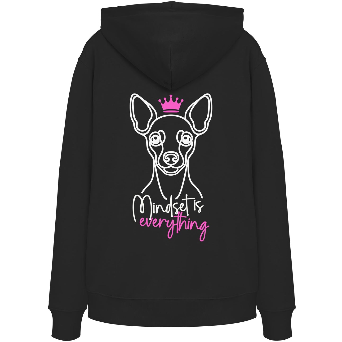 Zwergpinscher - Mindset is everything - Organic Hoodie