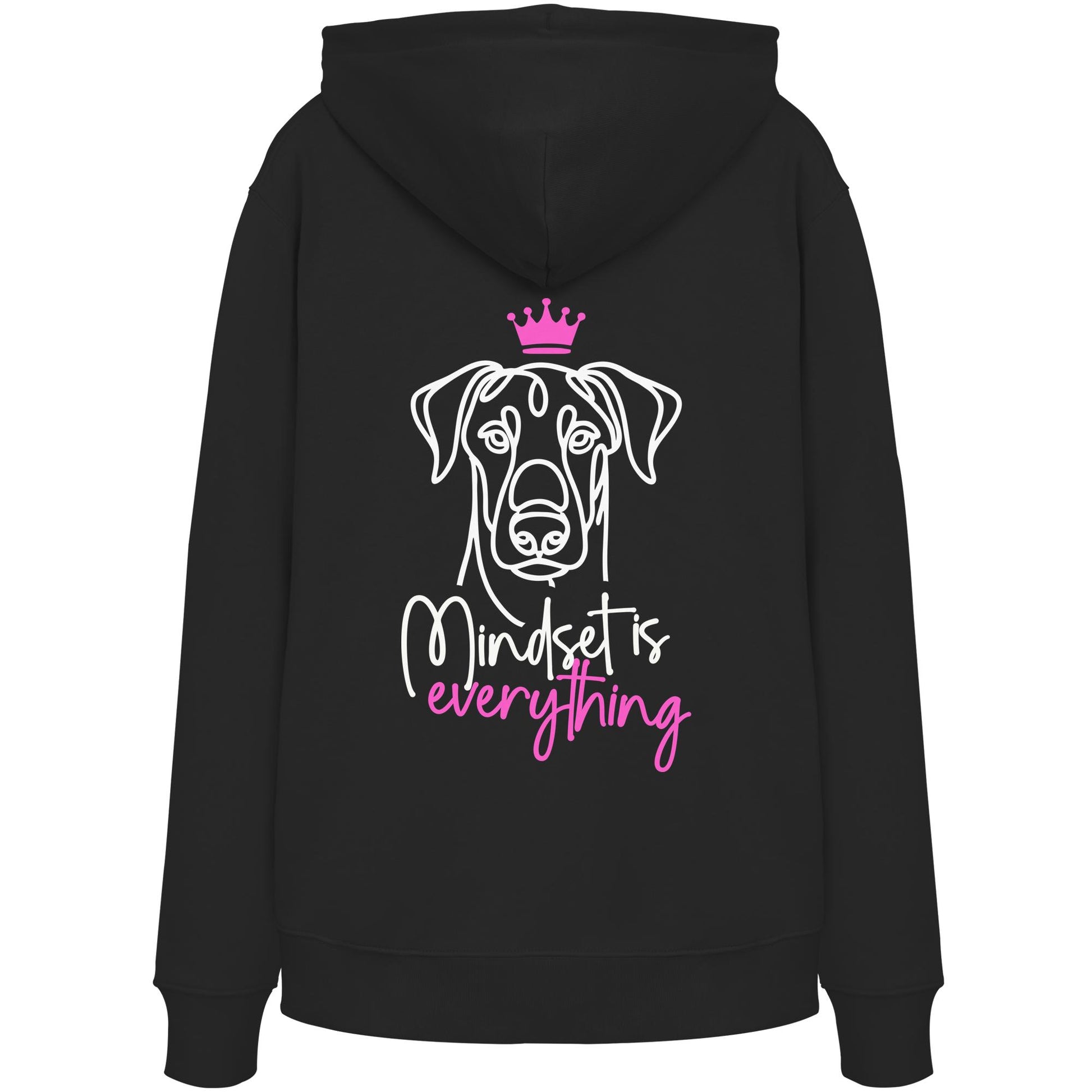 Dobermann - Mindset is everything - Organic Hoodie